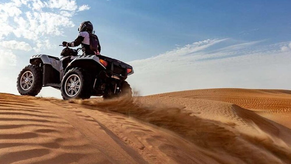 Evening Desert Safari With Quad Bike