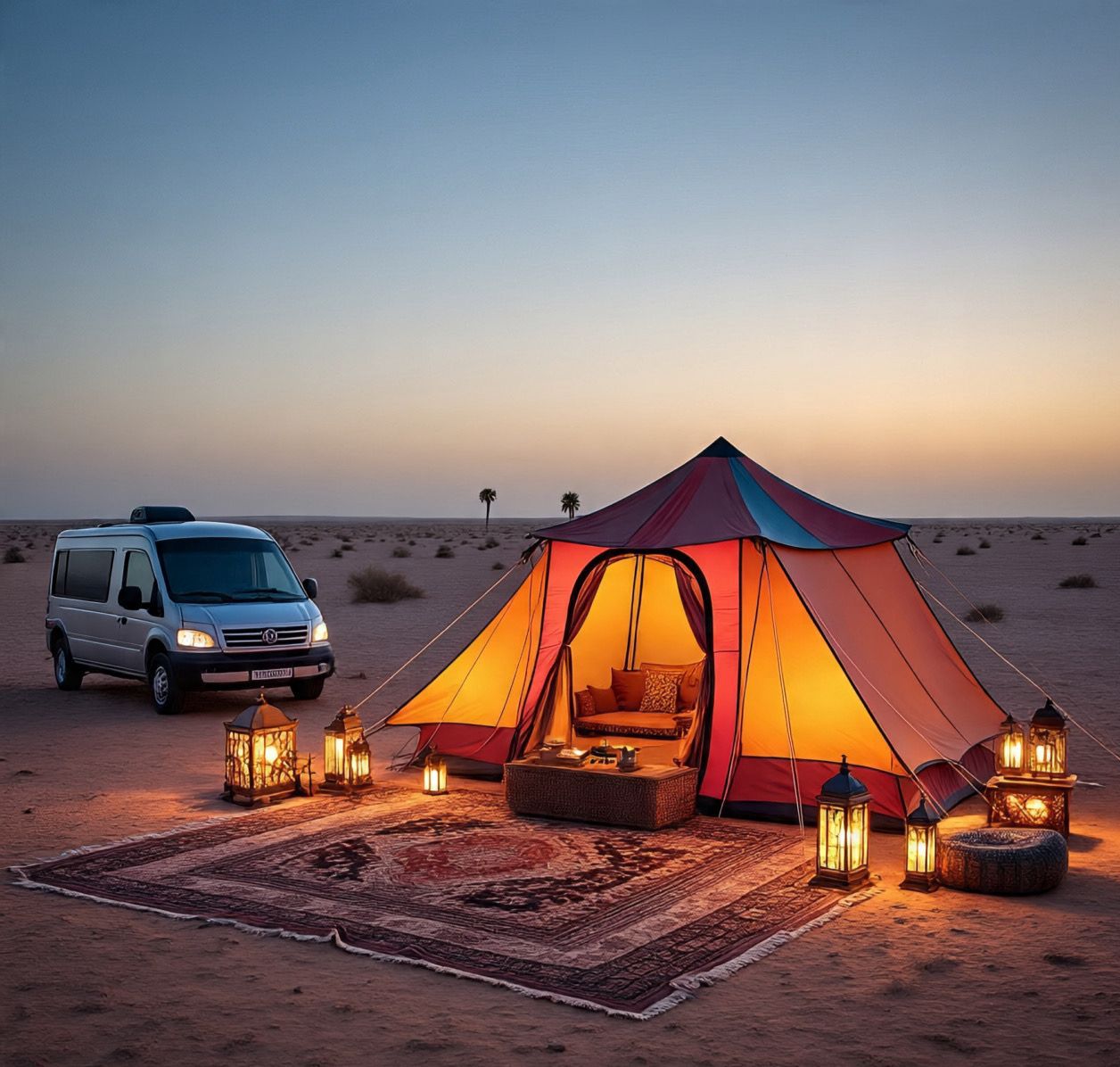 Over night desert safari dubai