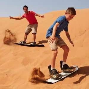 sand boarding desert safari